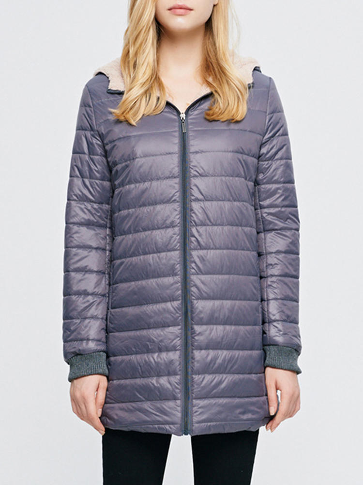 Women Thick Warm Long Sleeve Hooded Coats